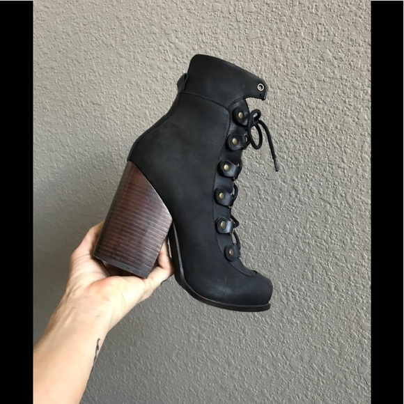 JEFFREY CAMPBELL Lace Up Bootie - Picture 7 of 12